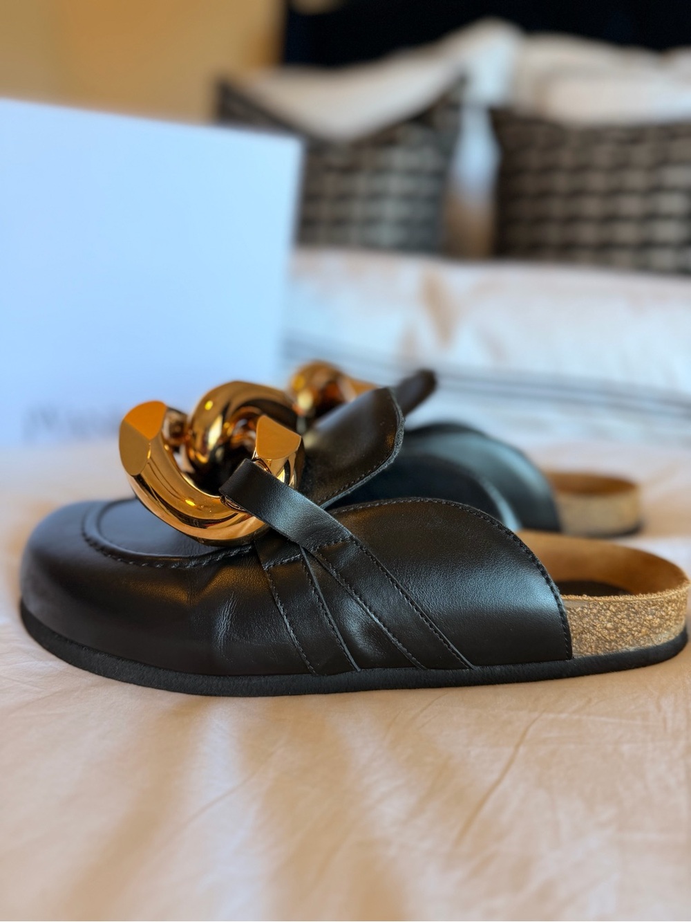 JW Anderson Chunky Napa Chain Slide Mules - Picture 8 of 14